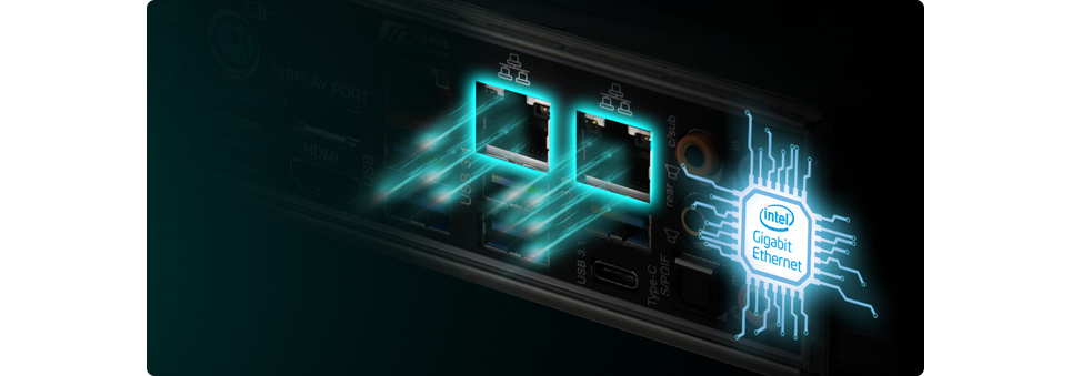 Dual Intel LAN